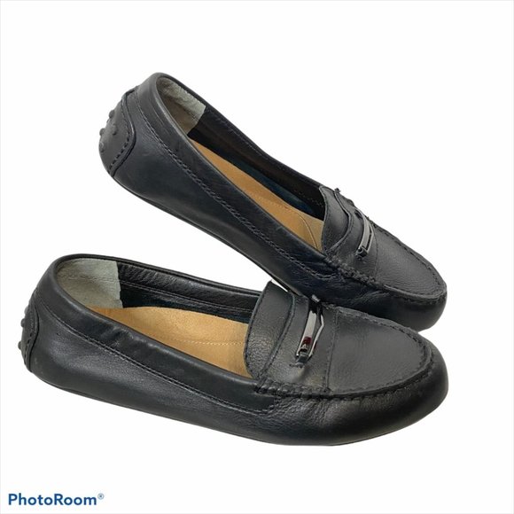 Vionic Shoes - VIONIC Black Driving Loafers Flats Shoes 7